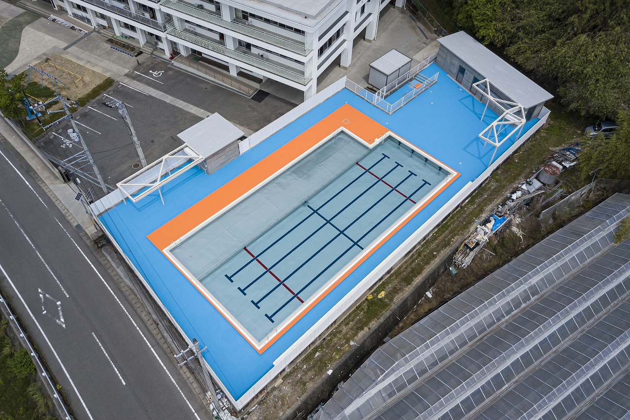 浦ノ内小学校プール