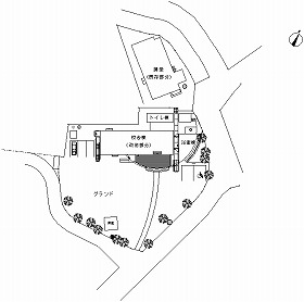 森の巣箱　配置図