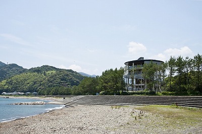 中土佐町第1号津波避難タワー　外観１